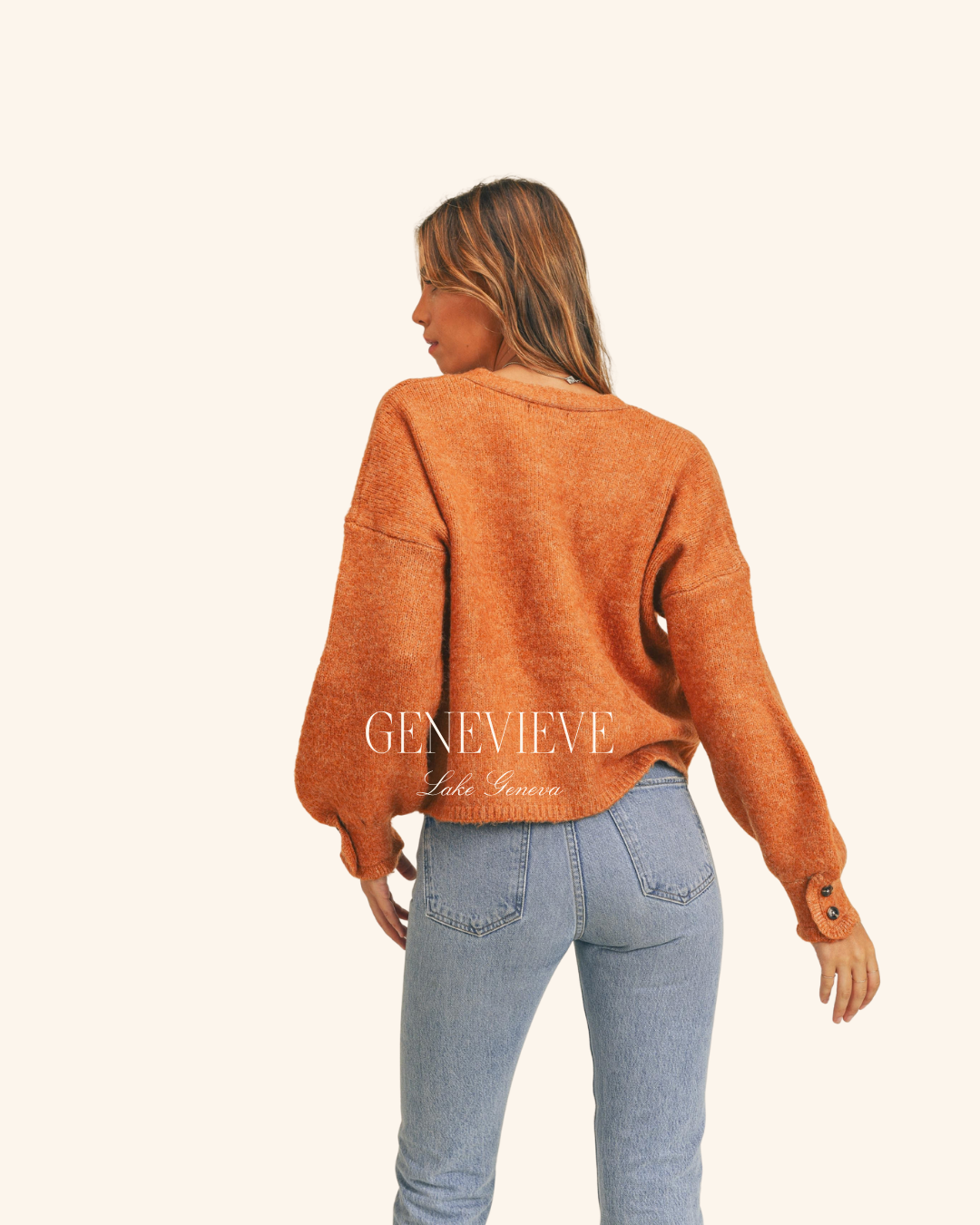 Mable Rust Cardigan