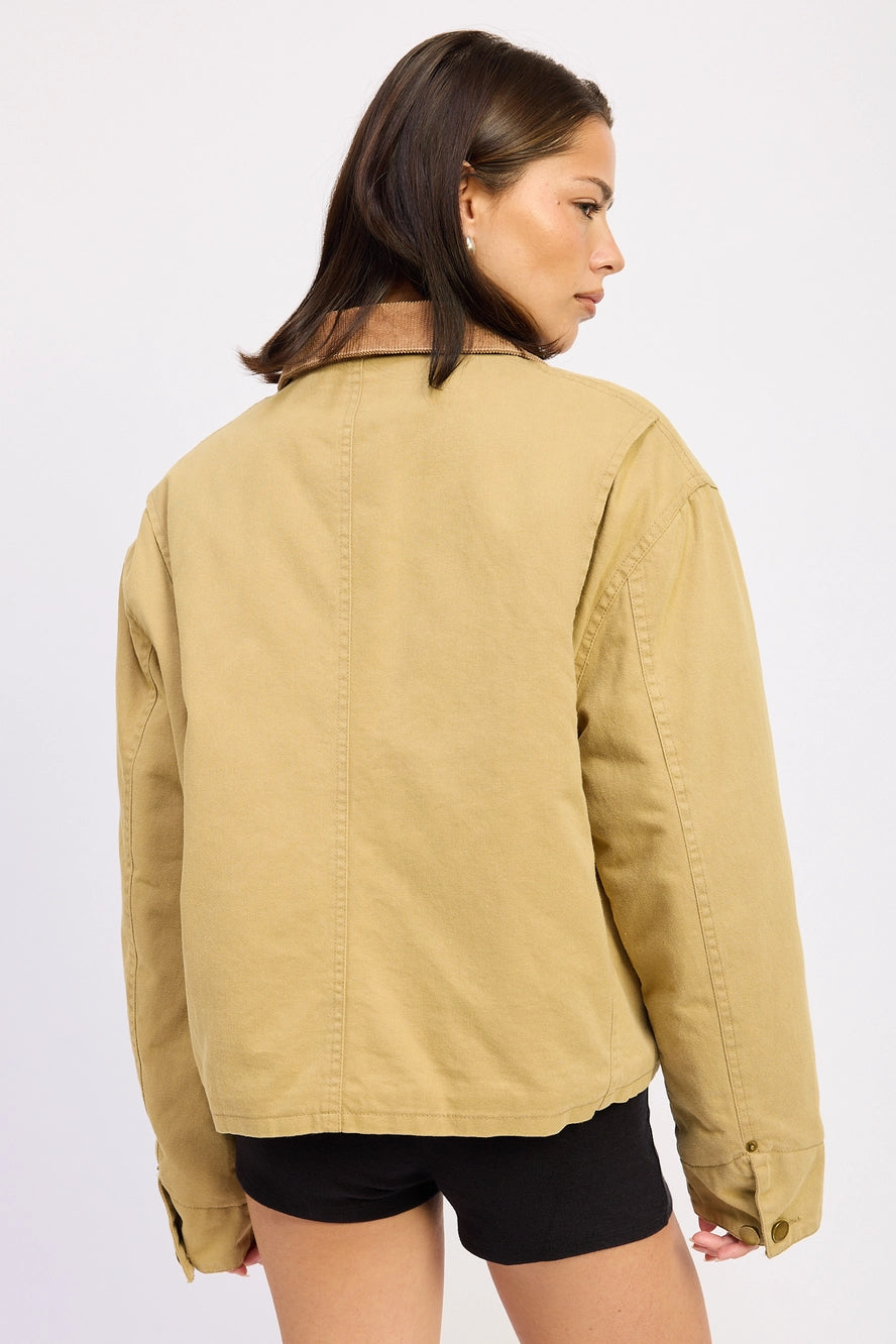 Emory Park Combo Chore Jacket with Pockets