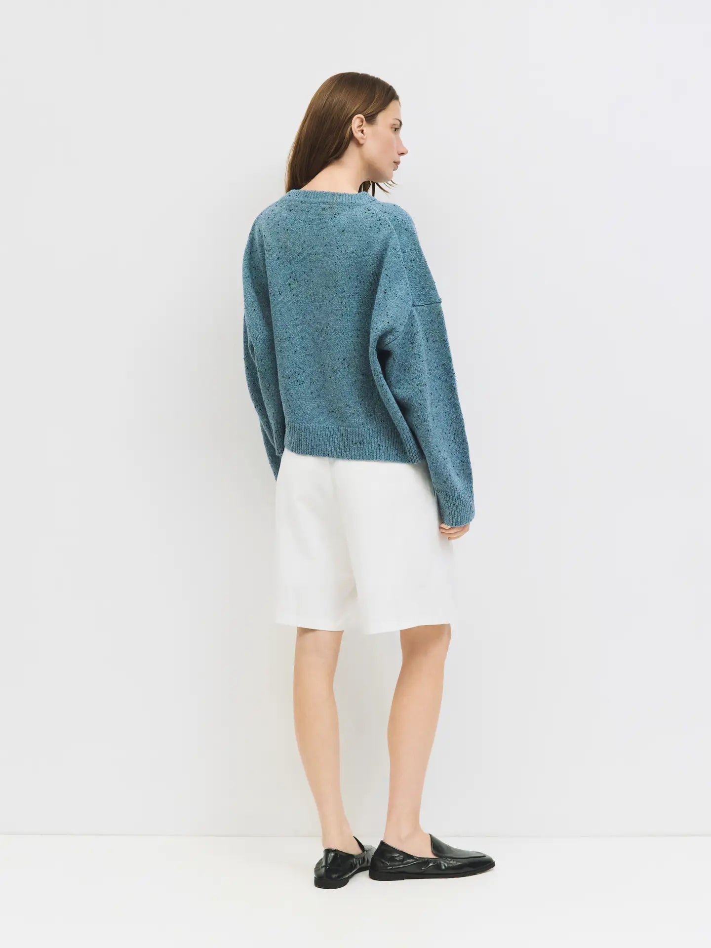 All Row Speckled Confetti Sweater