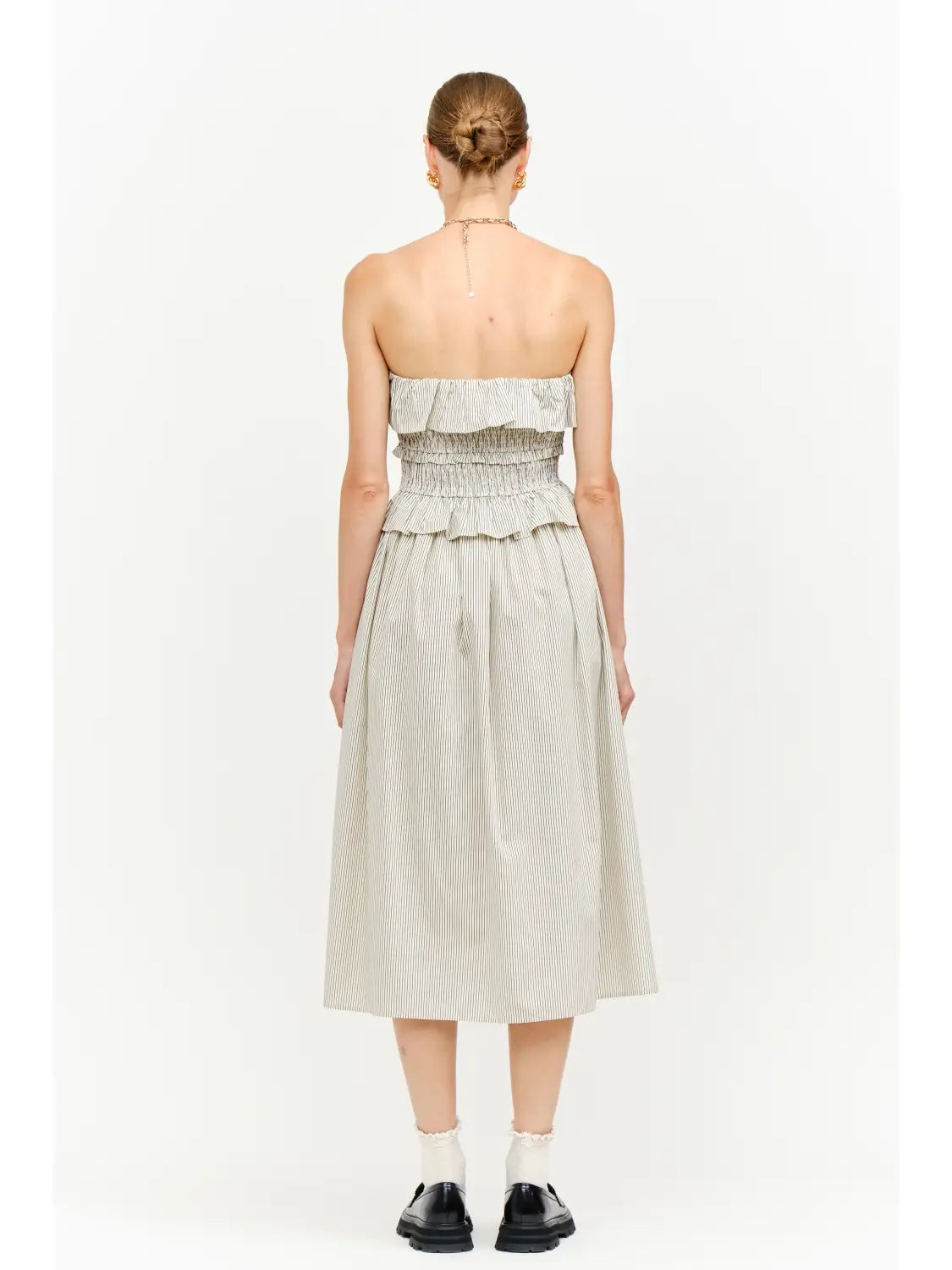 Sofie The Label Flynn Cream Stripe Dress