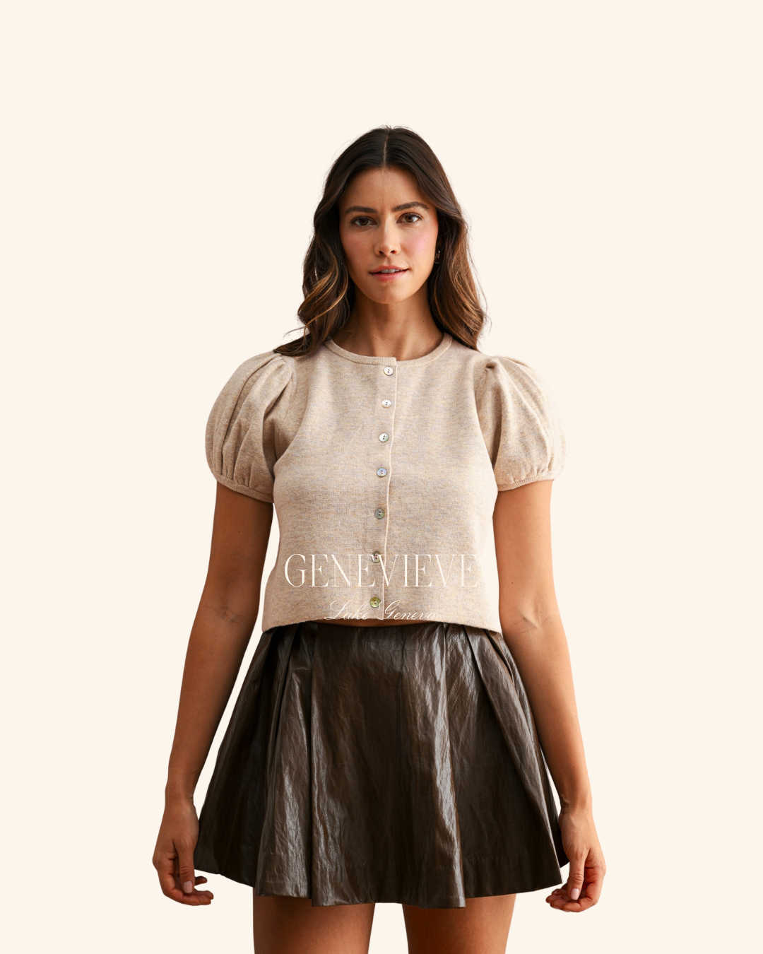 Mable Puff Short Sleeve Sweater