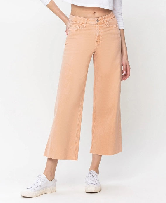 Vervet High Rise Wide Leg Jeans