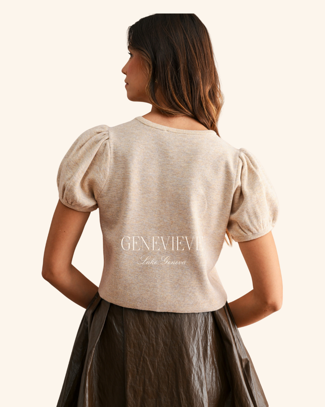Mable Puff Short Sleeve Sweater