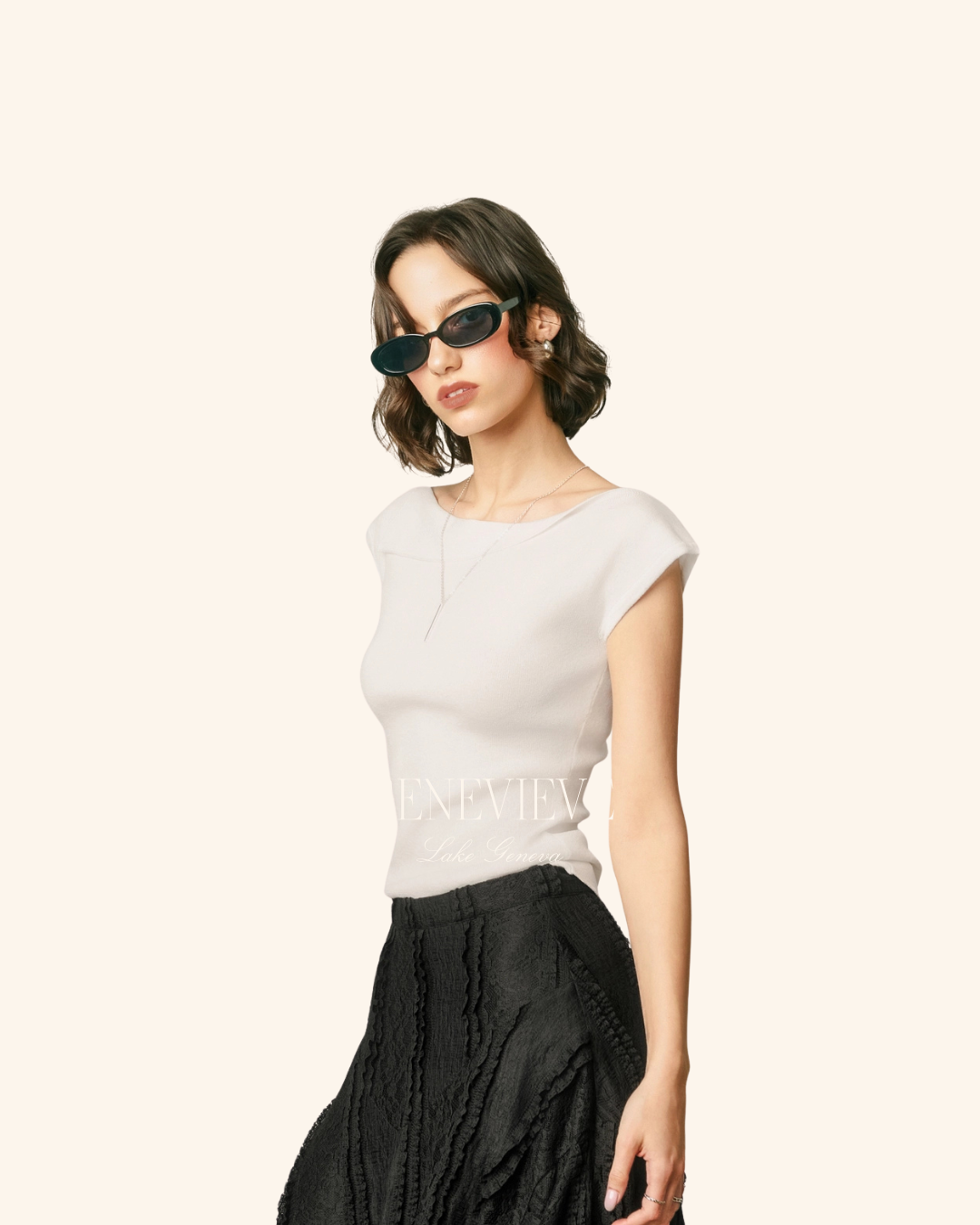 Dress Forum Knit Short Sleeve Top