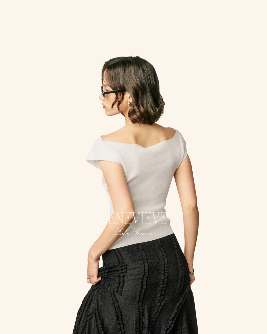 Dress Forum Knit Short Sleeve Top