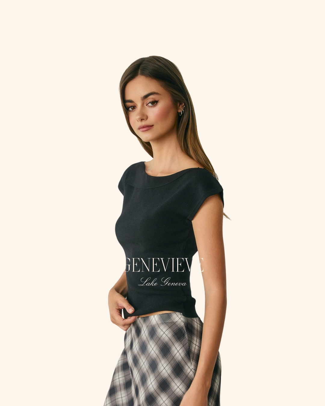 Dress Forum Knit Short Sleeve Top