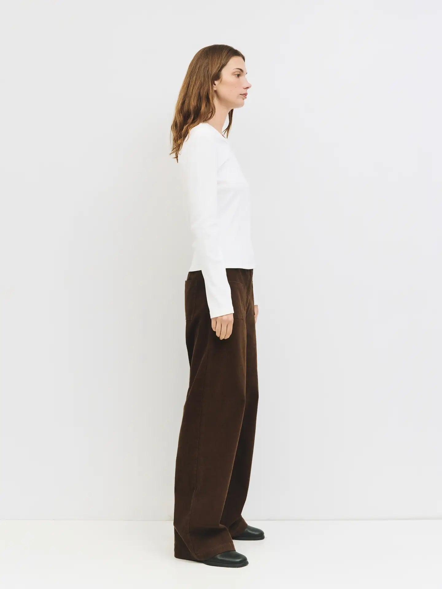 All Row Flare Corduroy Pants