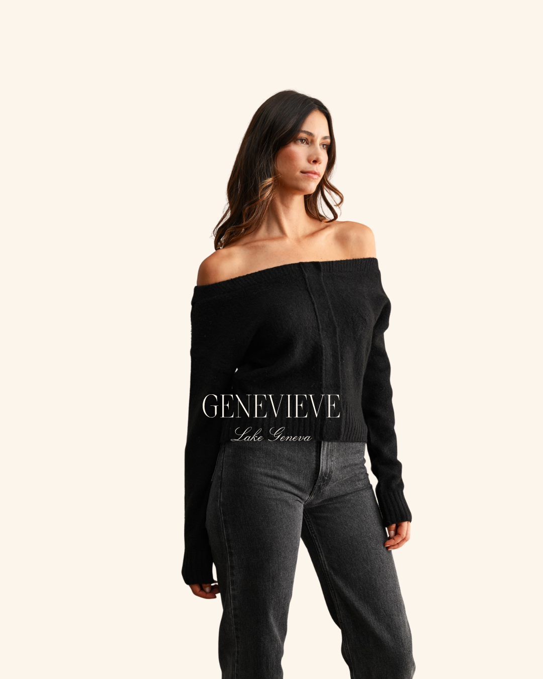 Mable Black O/S Sweater