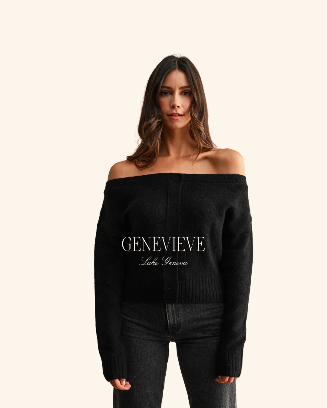 Mable Black O/S Sweater