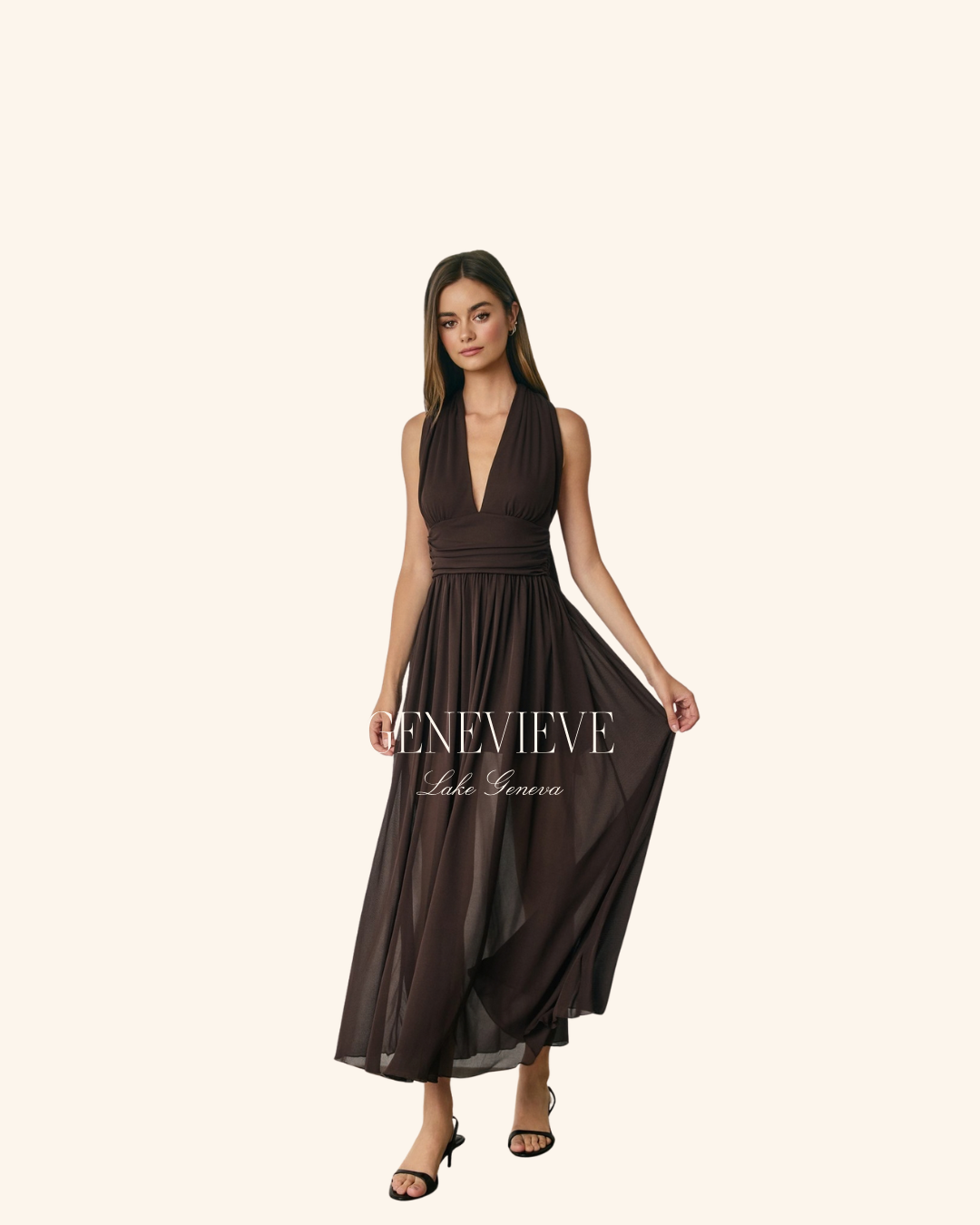 Dress Forum Dark Rum Dress