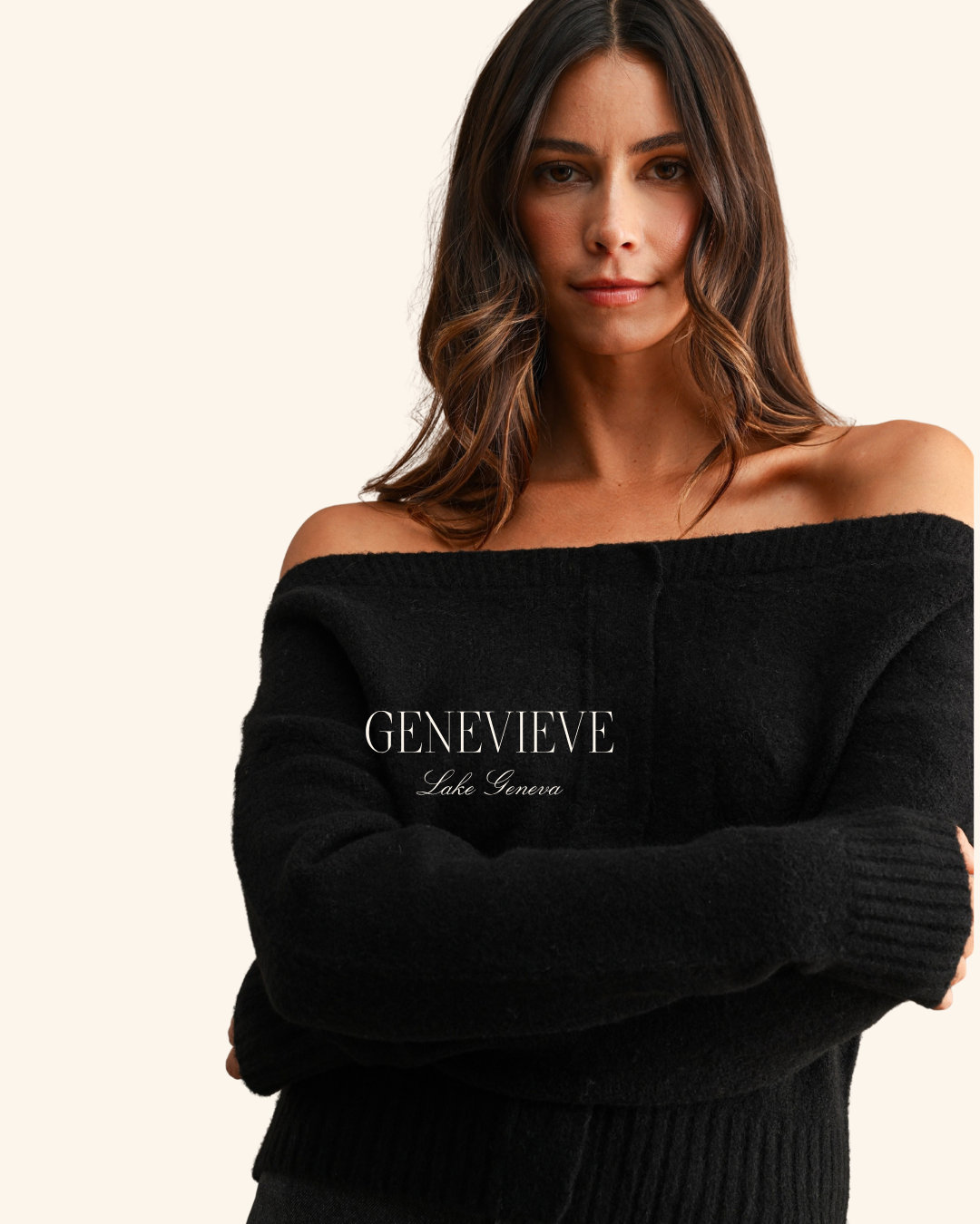 Mable Black O/S Sweater