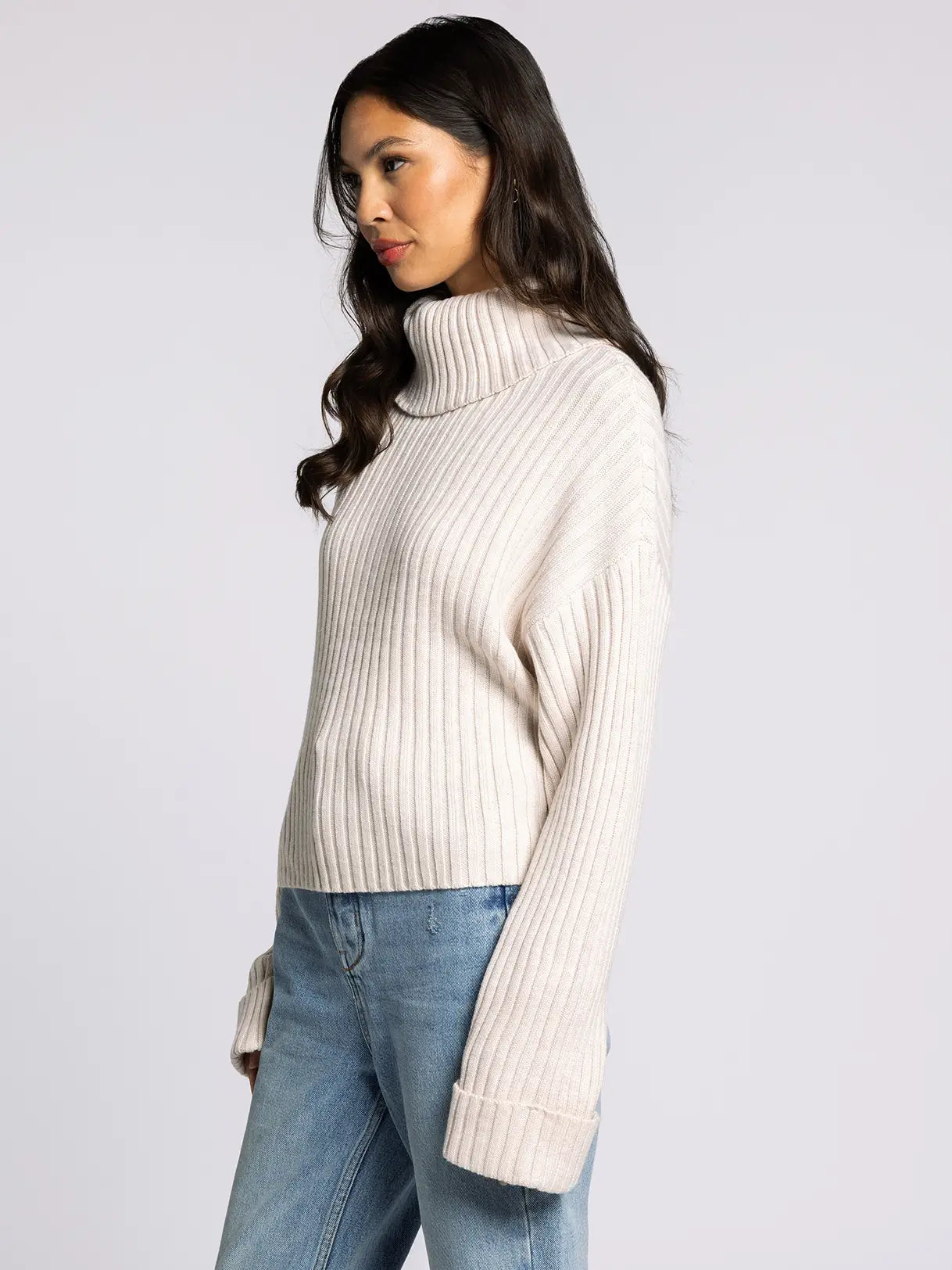 Weekend LA Bone turtleneck sweater