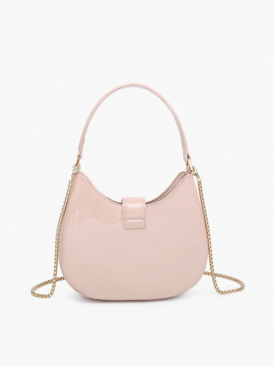 Malta Shaped Crossbody Saddle Bag