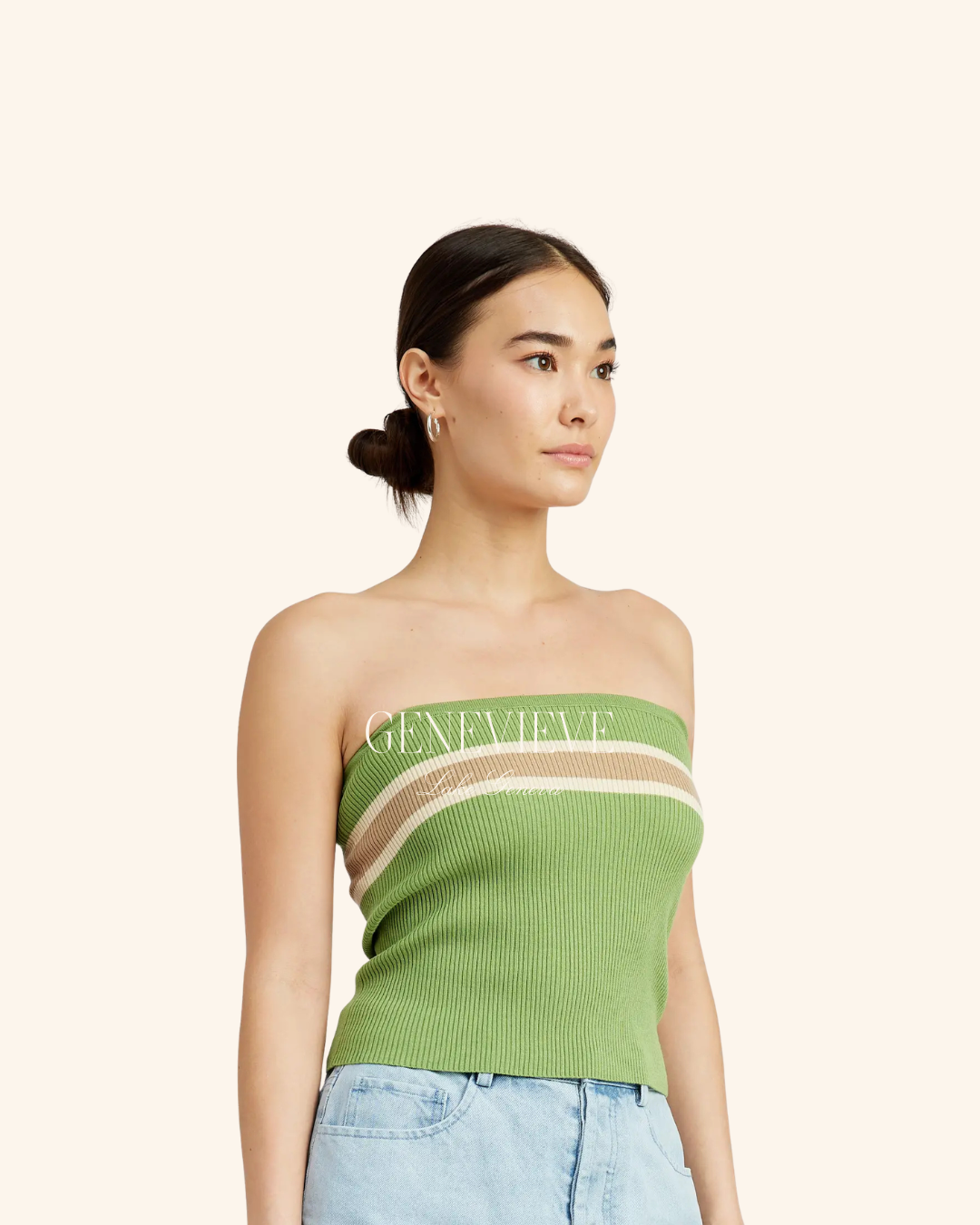 Emory Park Sage Combo Tube Top