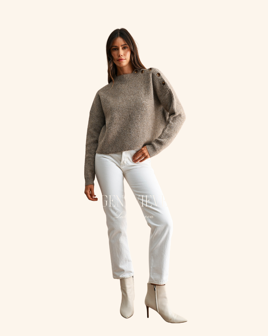 Mable Shoulder Button Sweater