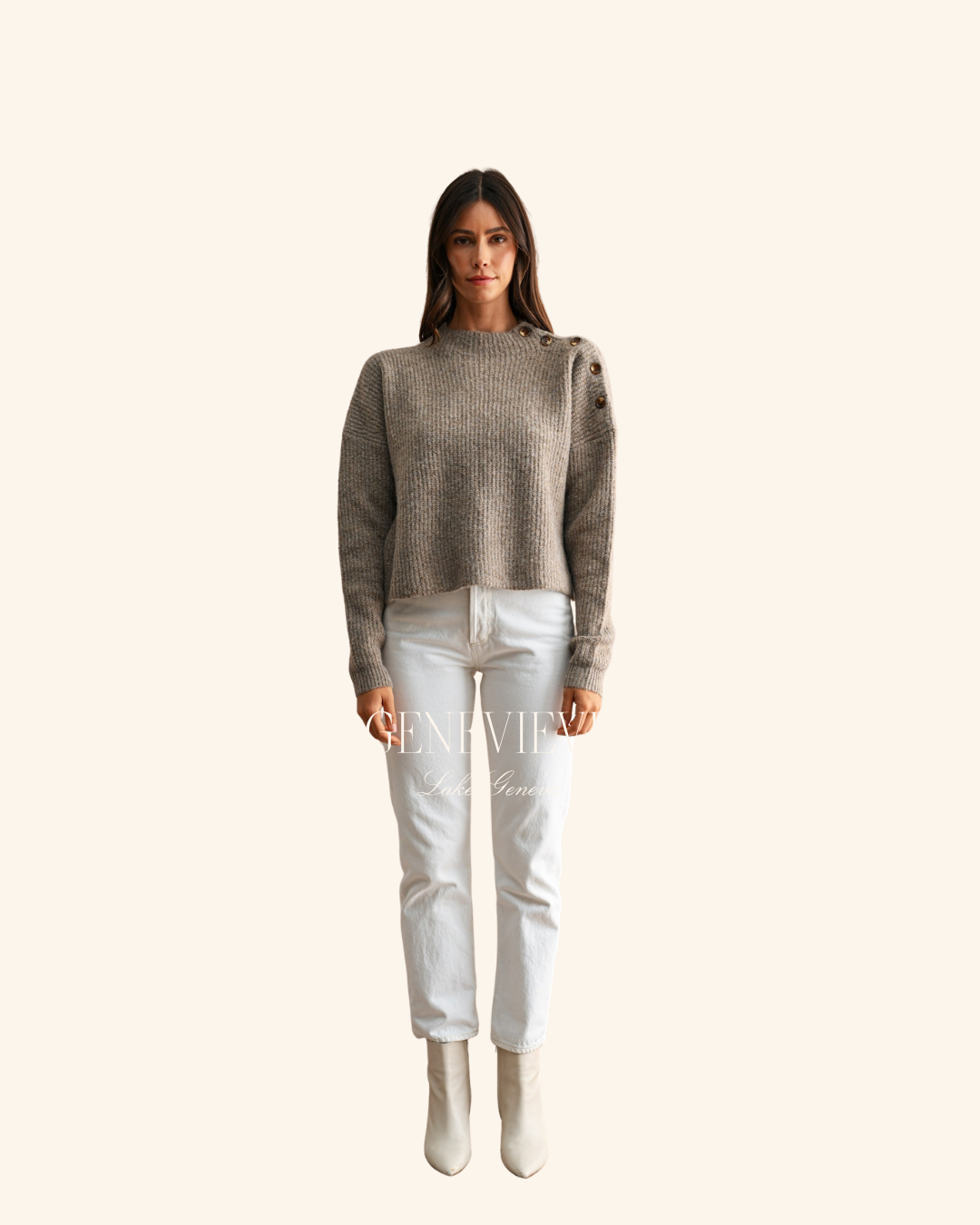 Mable Shoulder Button Sweater