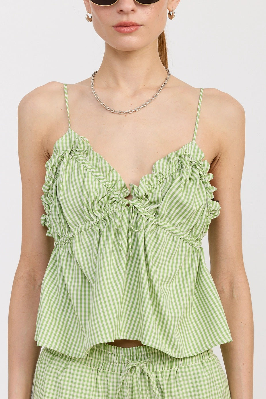 Emory Park Ruffle Baby Doll Top