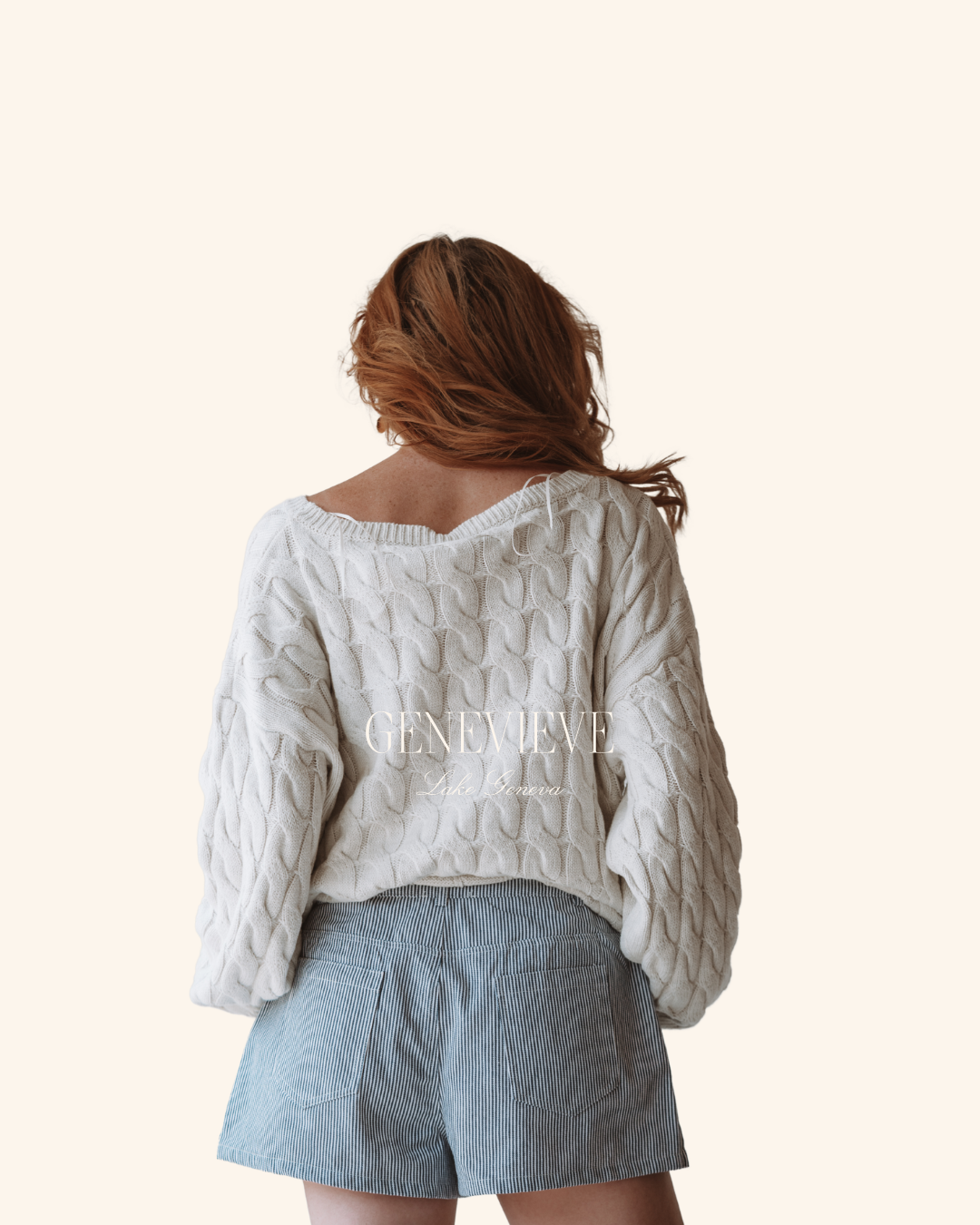 Le lis Boat Neck Flag Sweater