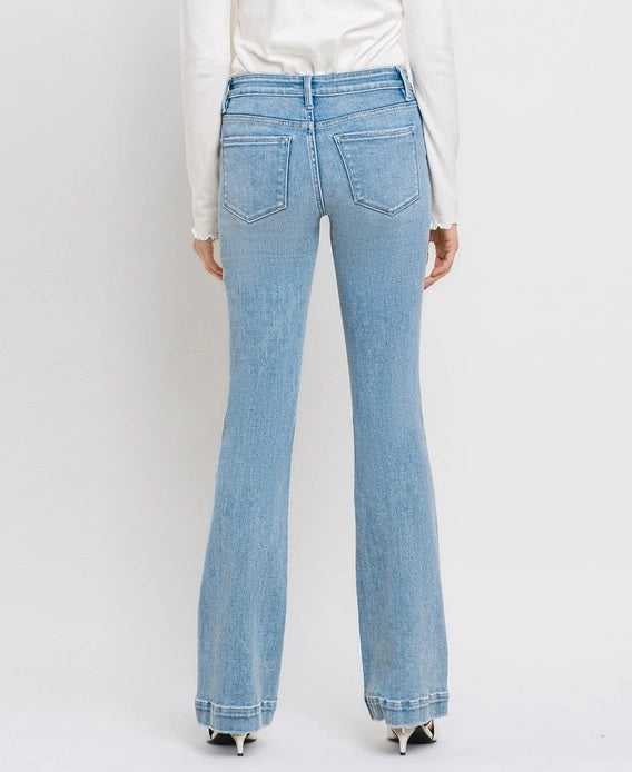 Vervet Mid Rise Bootcut Jeans