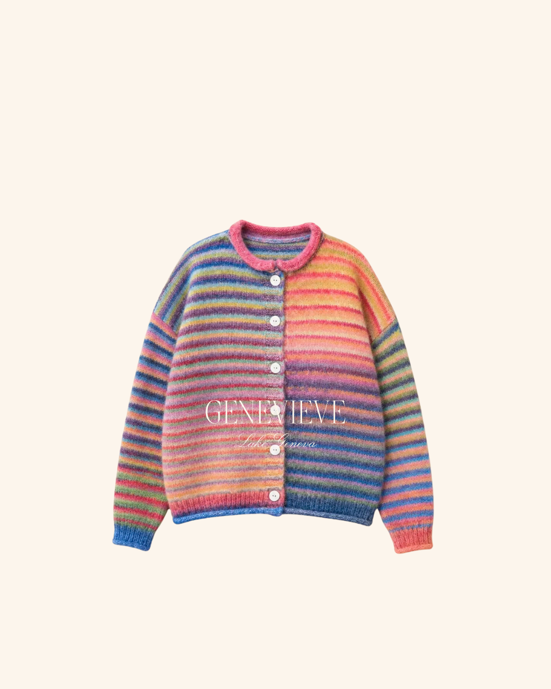 Twentifourth Rainbow Button Cardigan