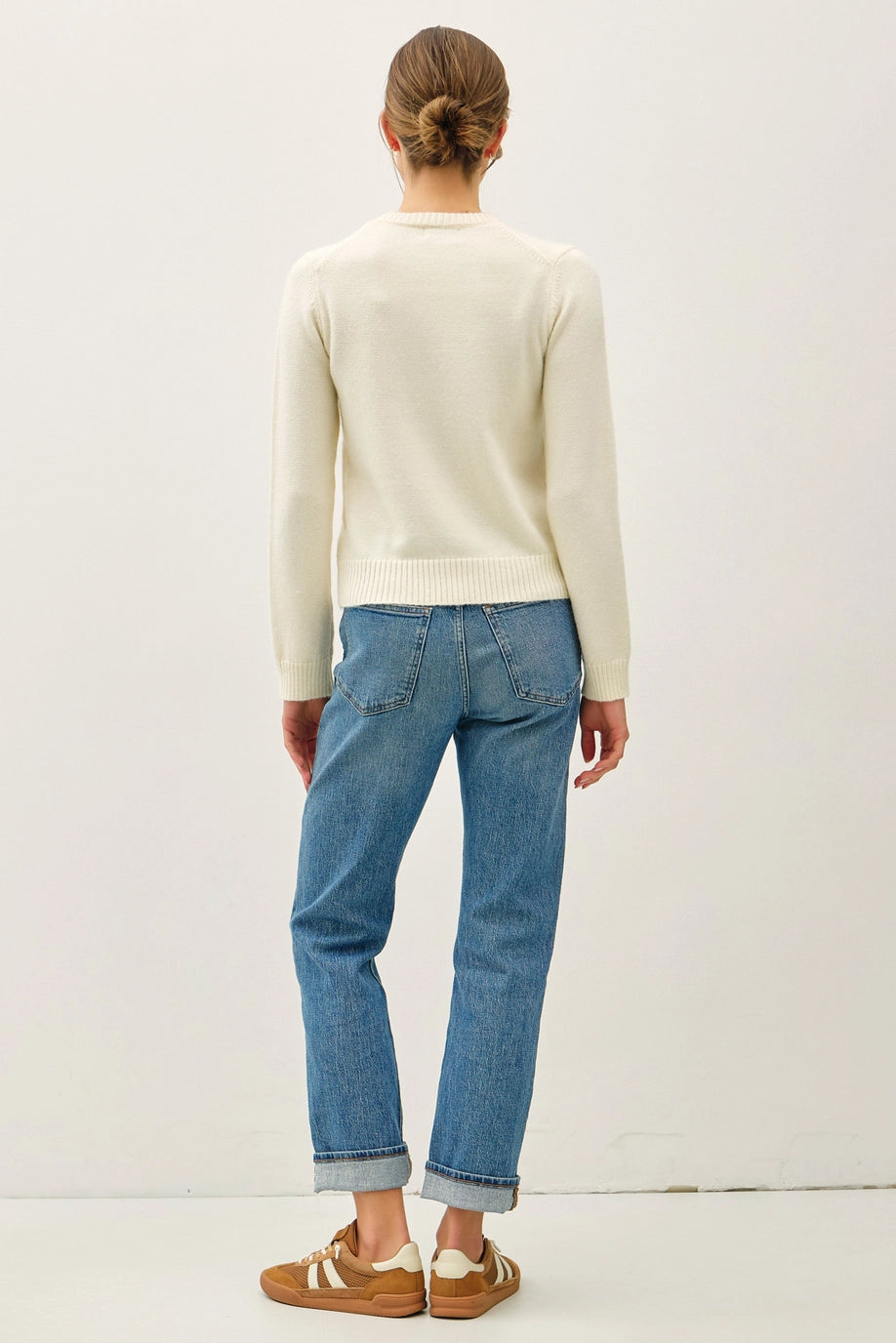 Be Cool Wool Blended Cropped Sweater (Various Colors)