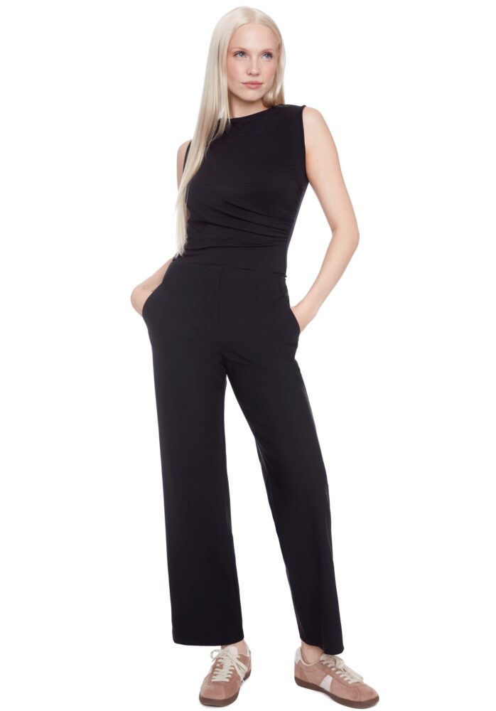 ILTM Sammy Precision Ponte Wide-Leg Full-Length Pant