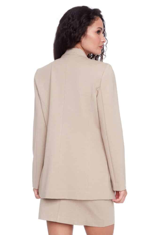ILTM Nevada Oatmeal Ponte Blazer