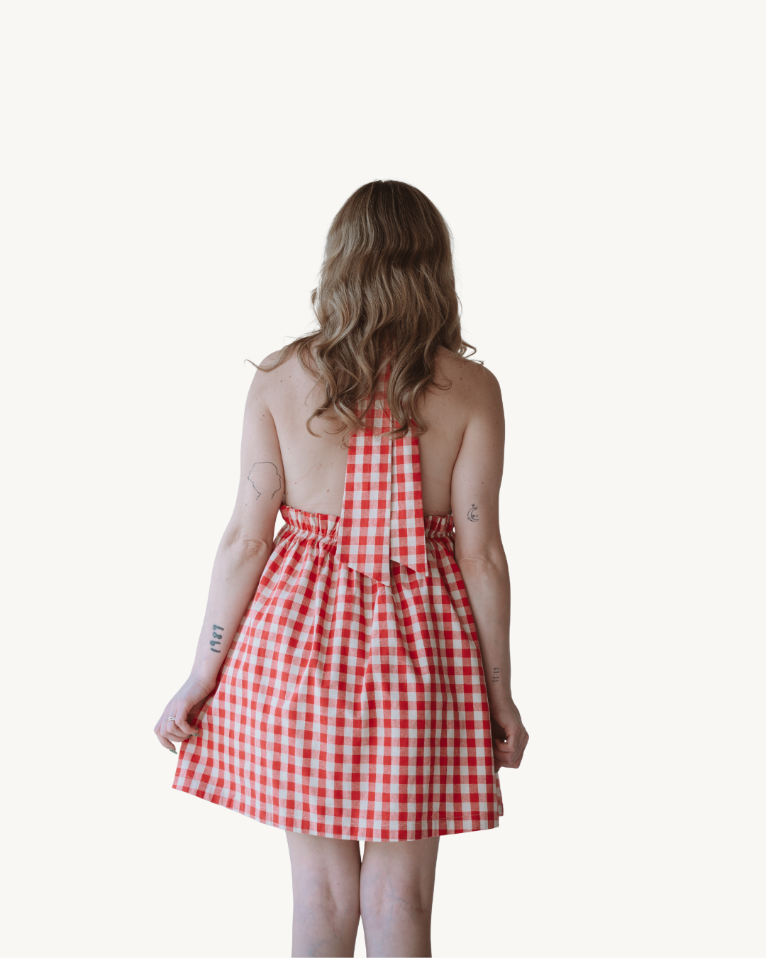 Emory Park Red Gingham Mini dress