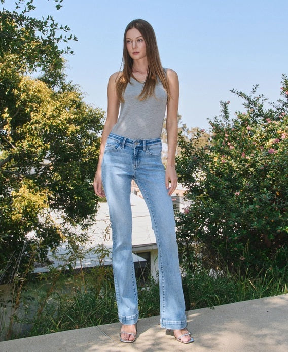 Vervet Mid Rise Bootcut Jeans