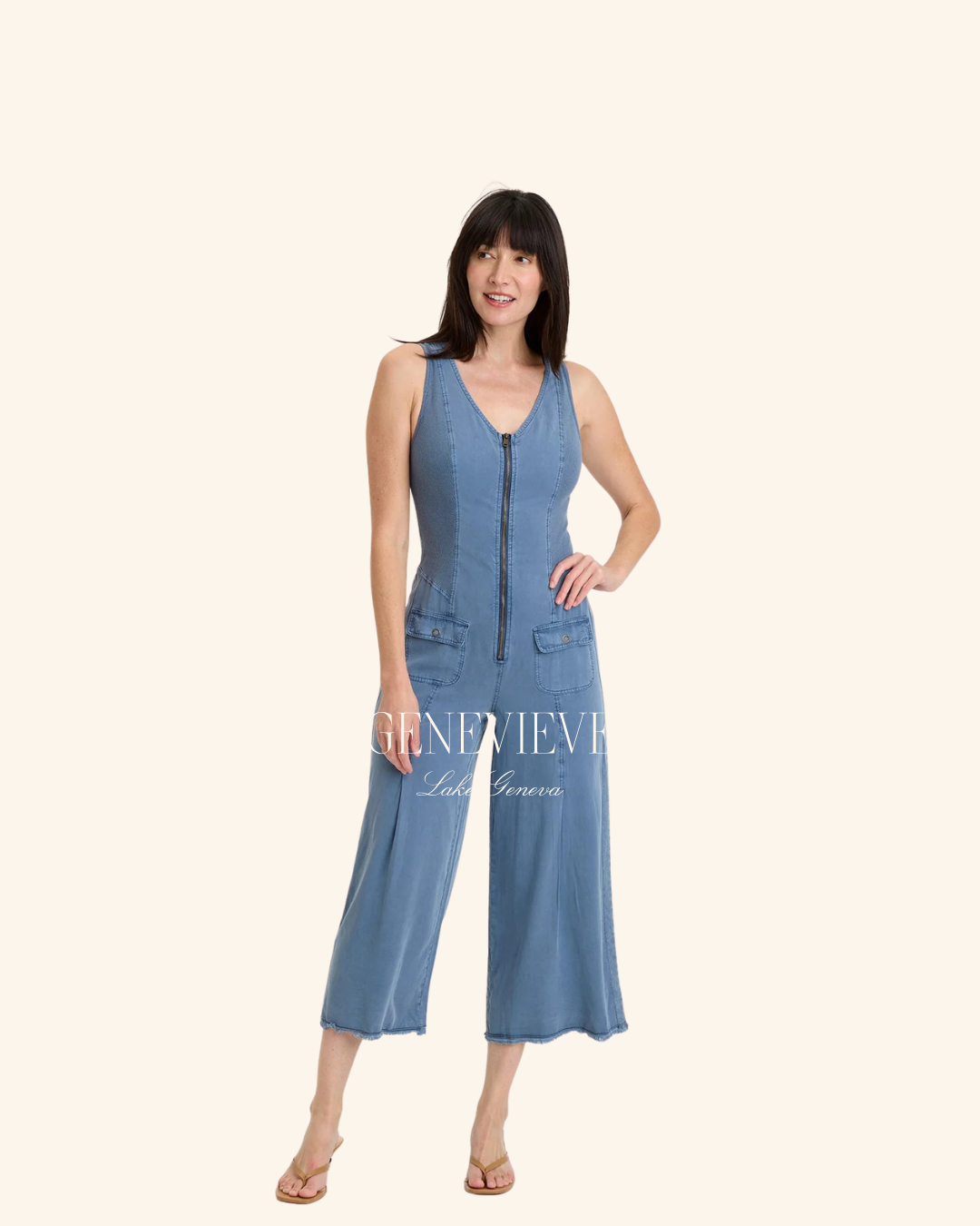 Wearables Linette Jumpsuit Blue