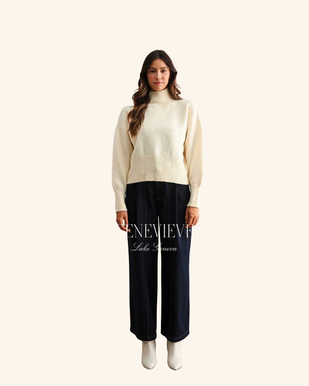 Mable Mock Neck Sweater