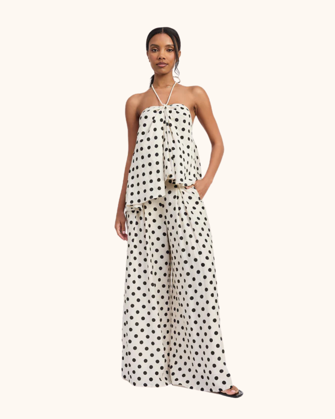 Emory Park Linen Polka Pant