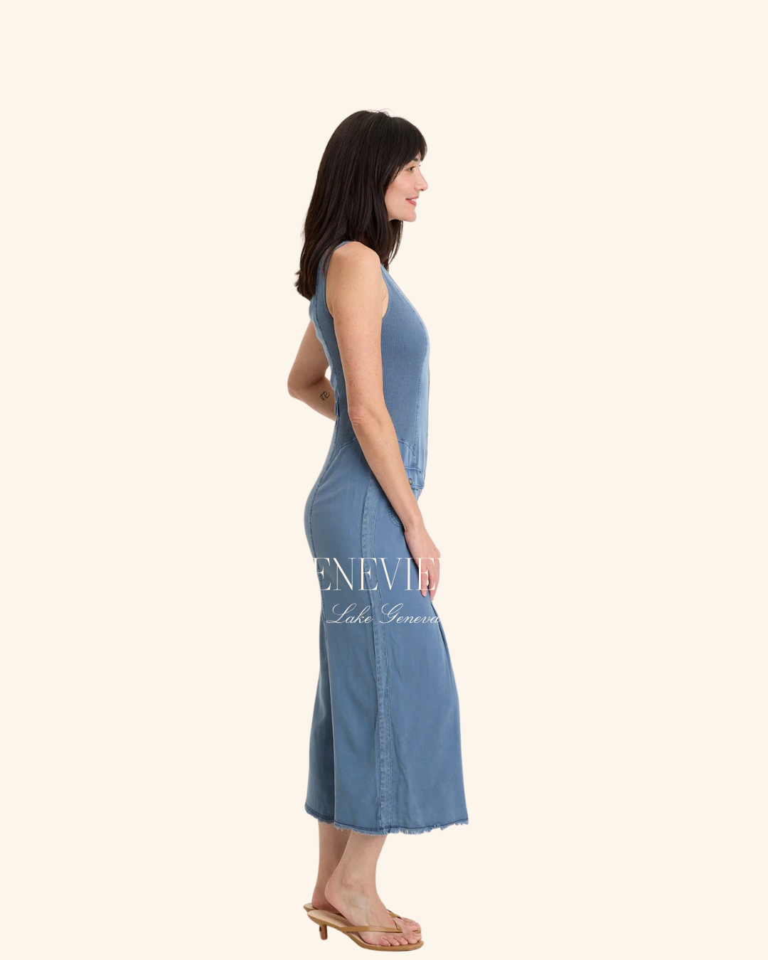 Wearables Linette Jumpsuit Blue