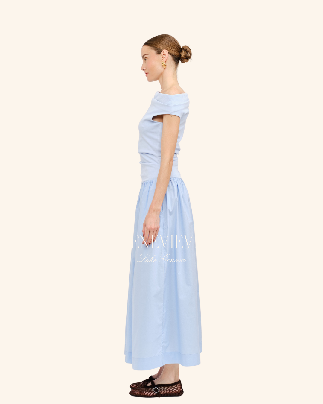 Sofie The Label Blue Midi
