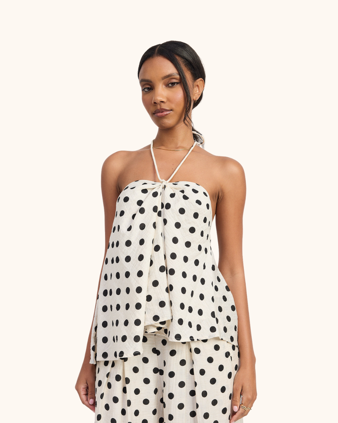 Emory Park Linen Polka Halter