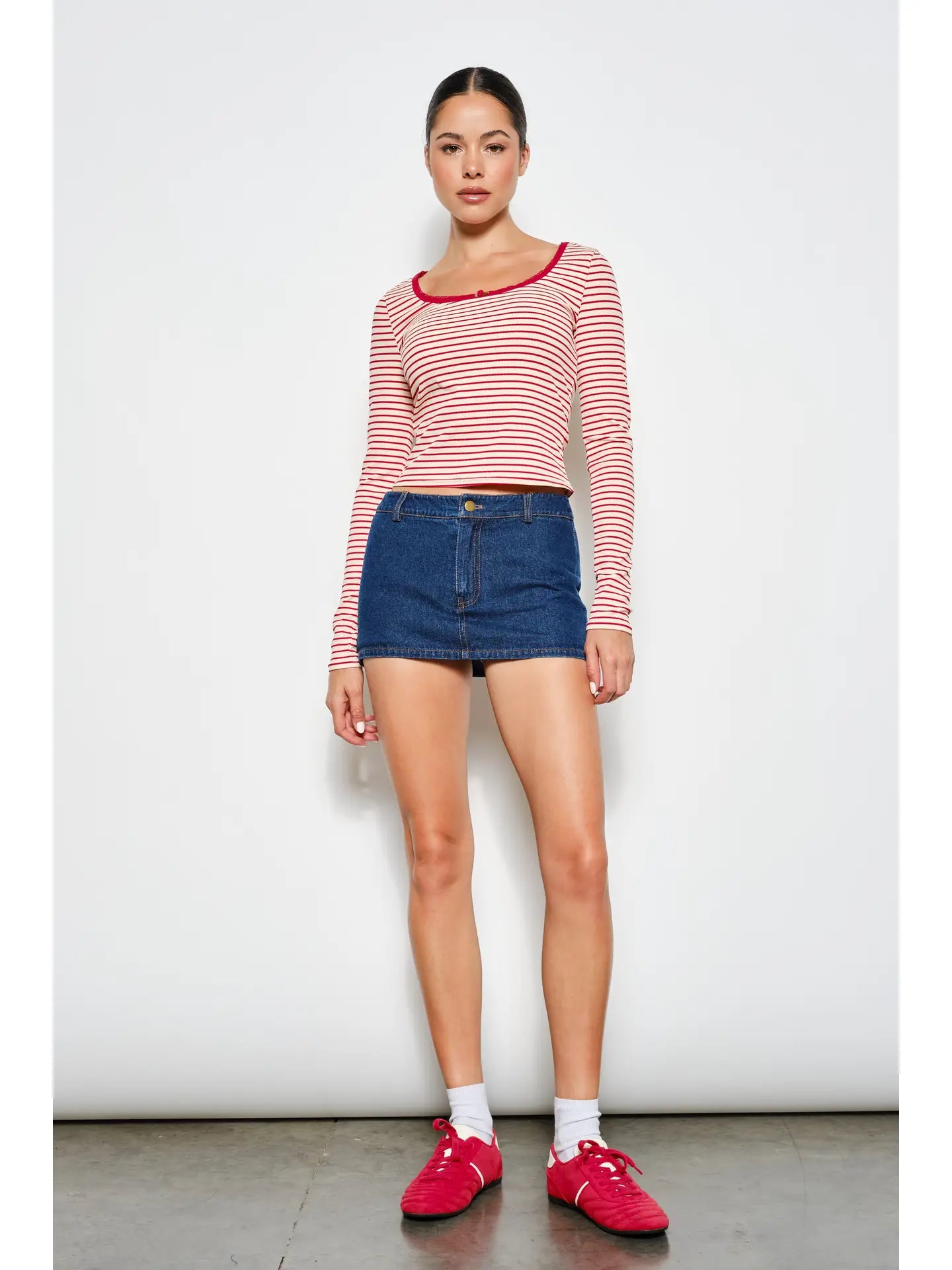 Pretty Garbage Ryan Striped Top