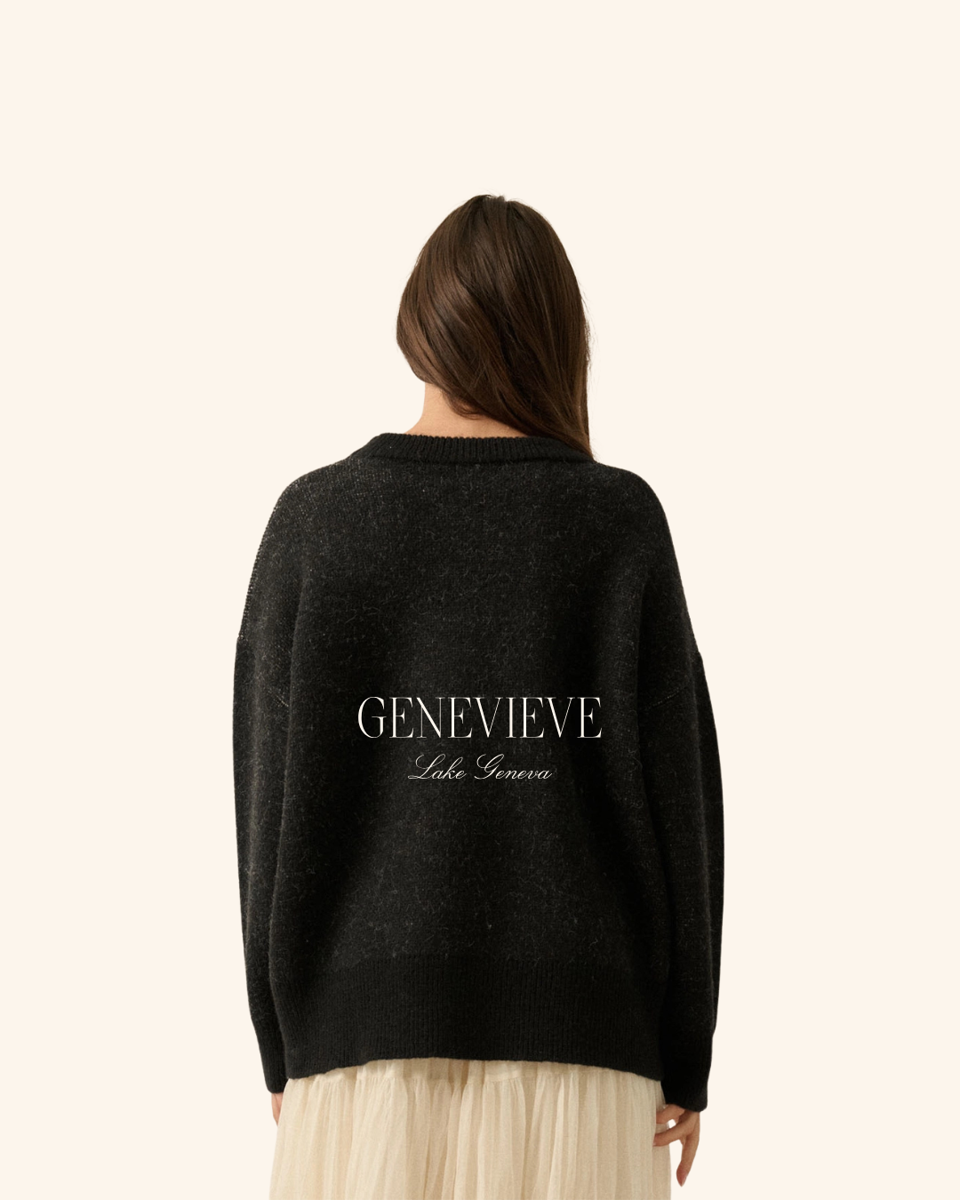 Promesa Horse Sweater Black