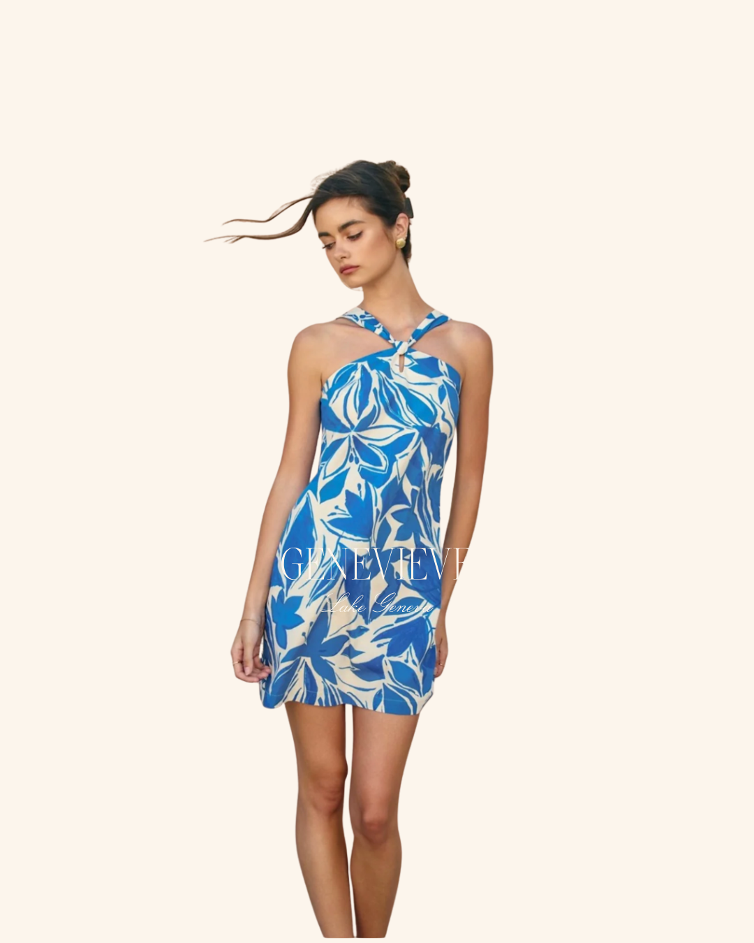 Dress Forum Capri Blue Mini dress