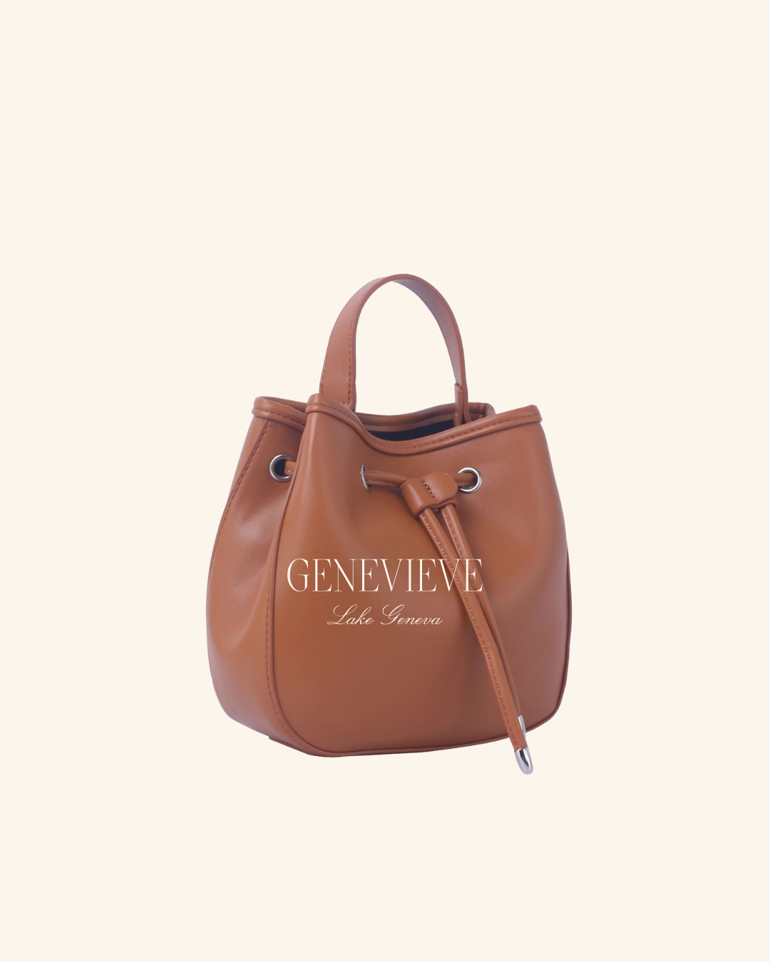 Handbag Factory Draw String Mini Tote