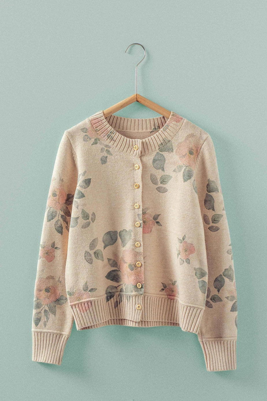 Urban Daizy Romantic Floral Print Cardigan