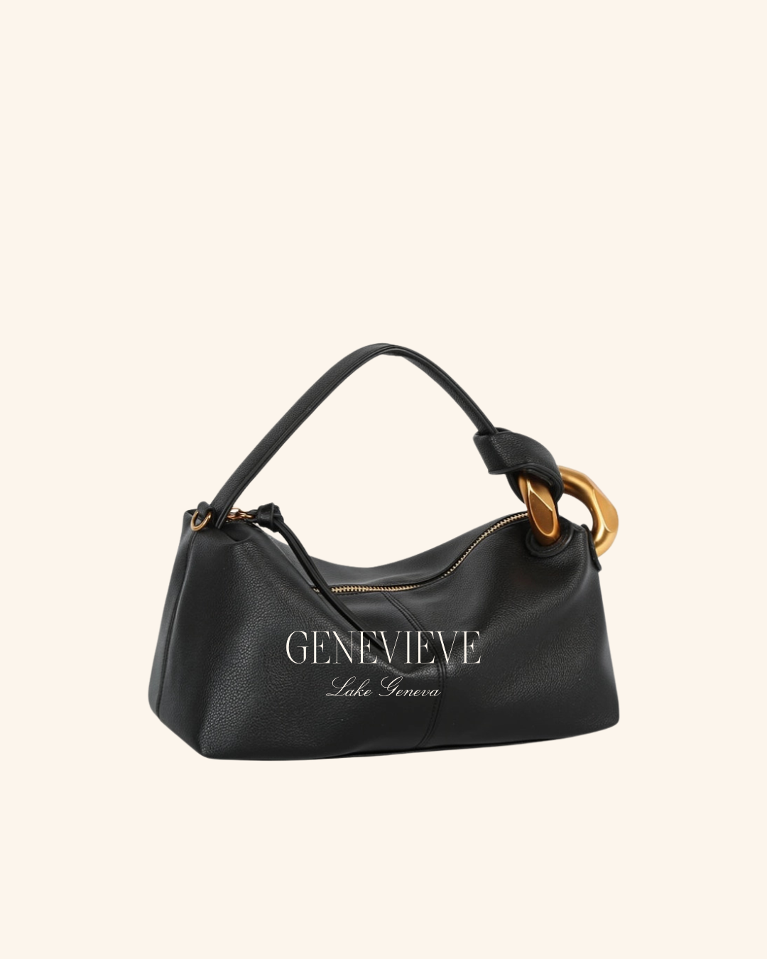 Handbag Factory Accent Slouchy Bag