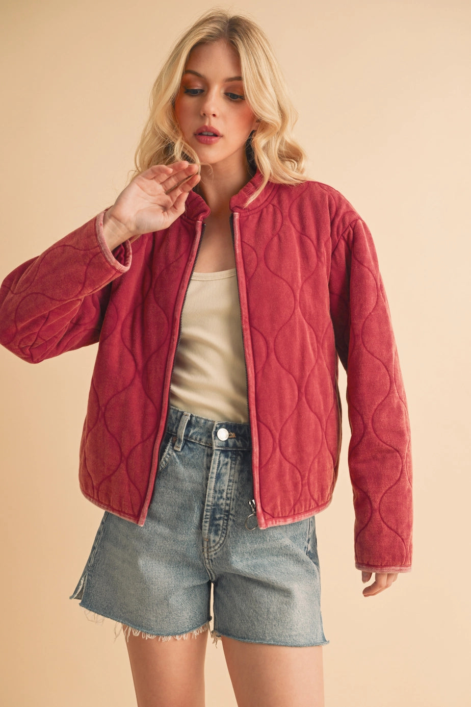 Aemi + Co Kendl Quilted Jacket