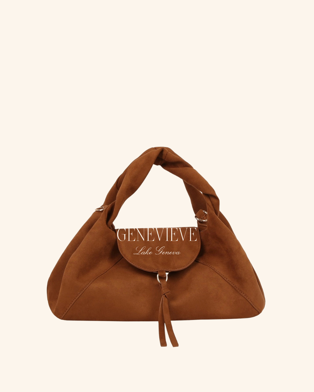 Handbag Factory Twist Handle Slouch bag
