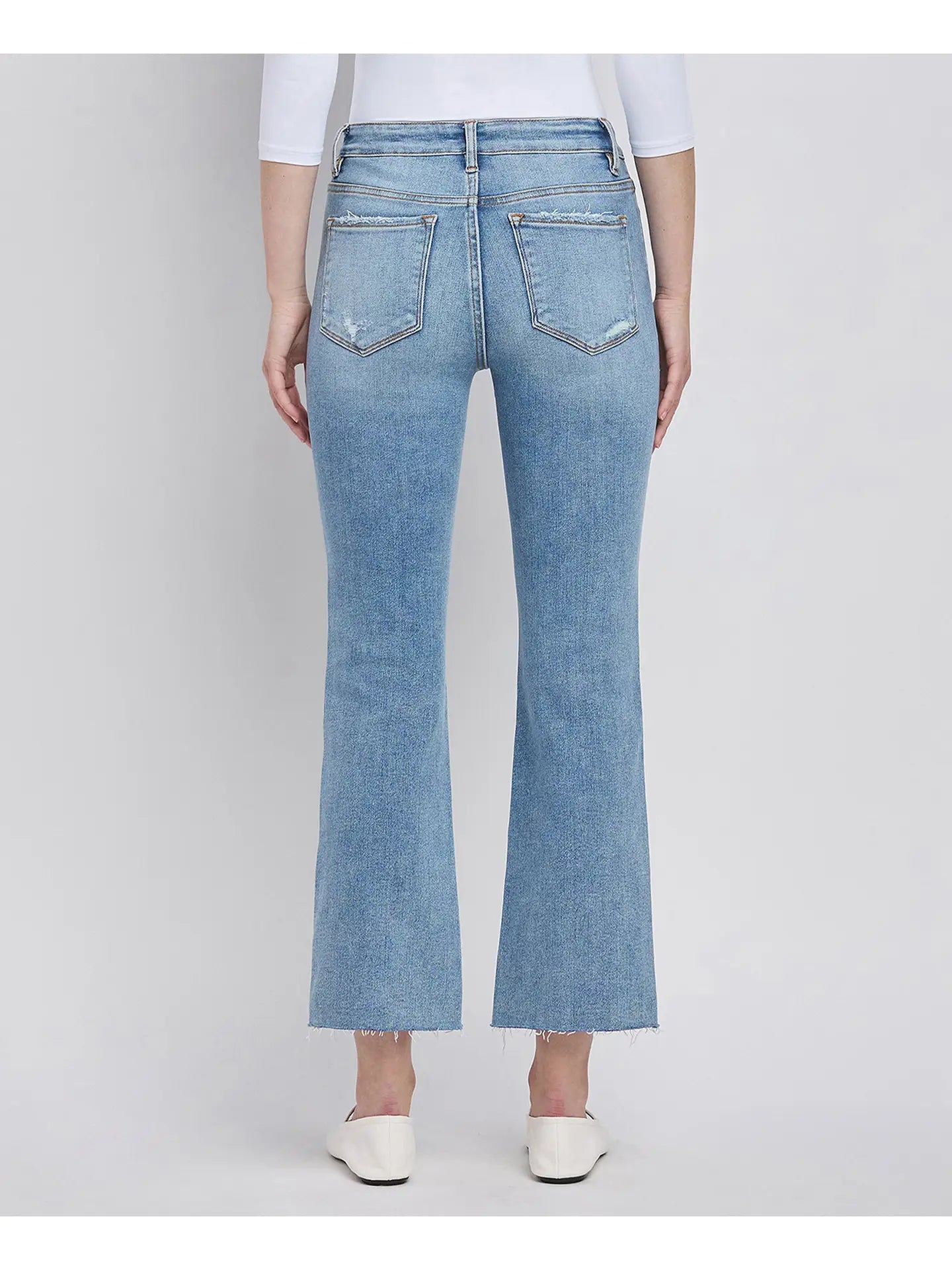 Vervet High Rise Kick Flare Jeans