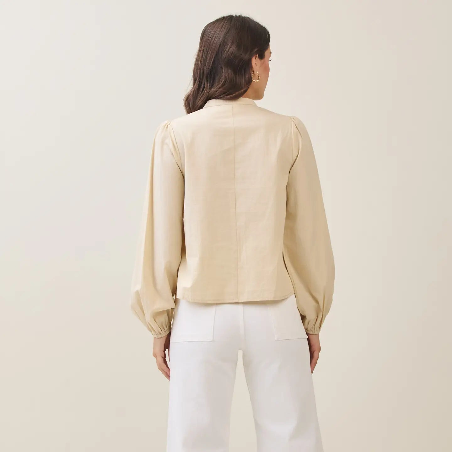 Able Embroidered Peasant Blouse