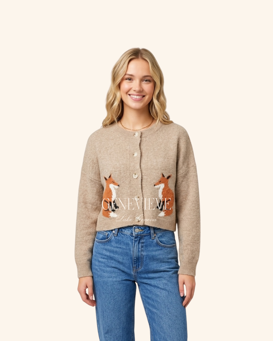Dreamers by Debut Fox Cardigan