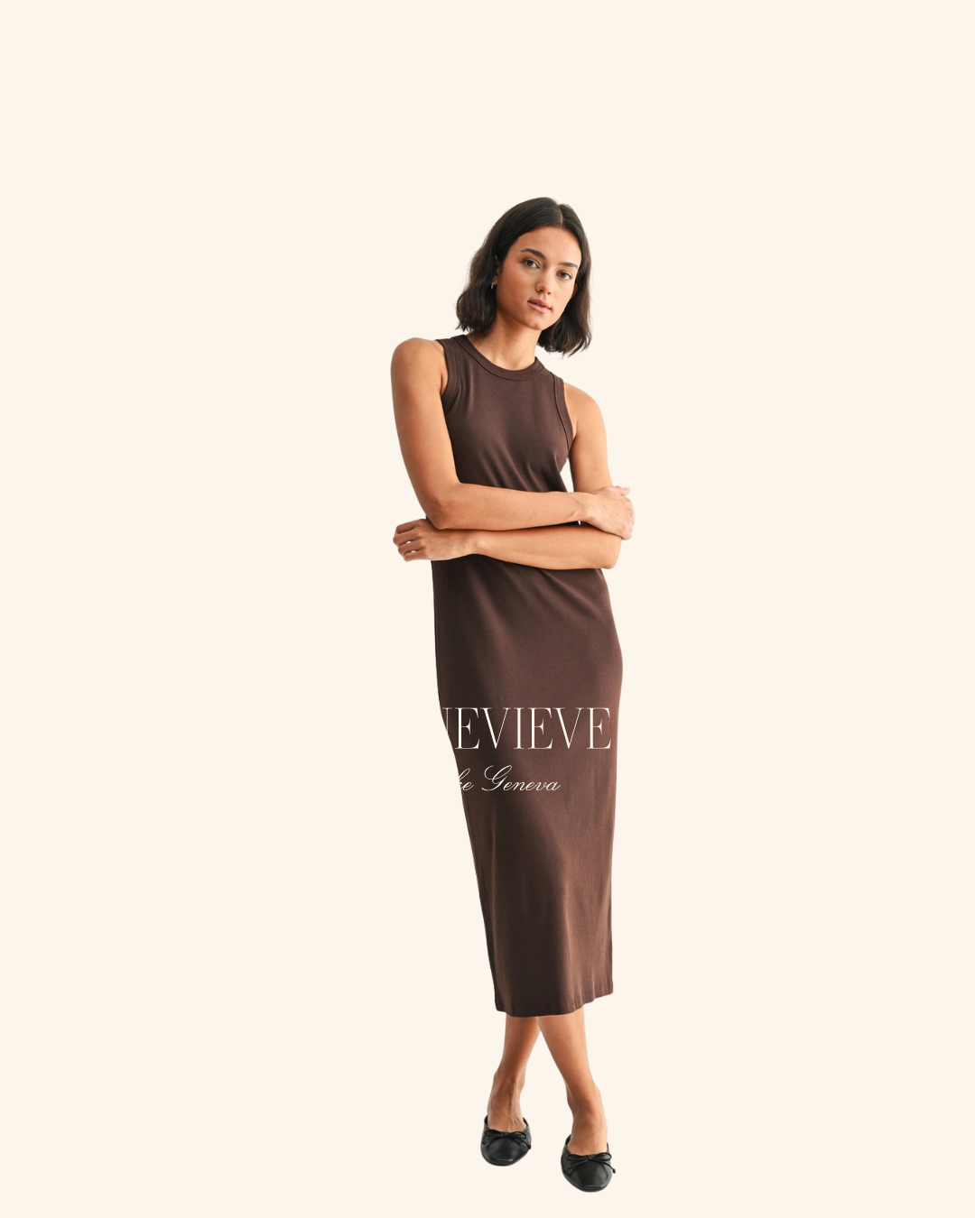 Fun2Fun Knit Sleeveless Maxi