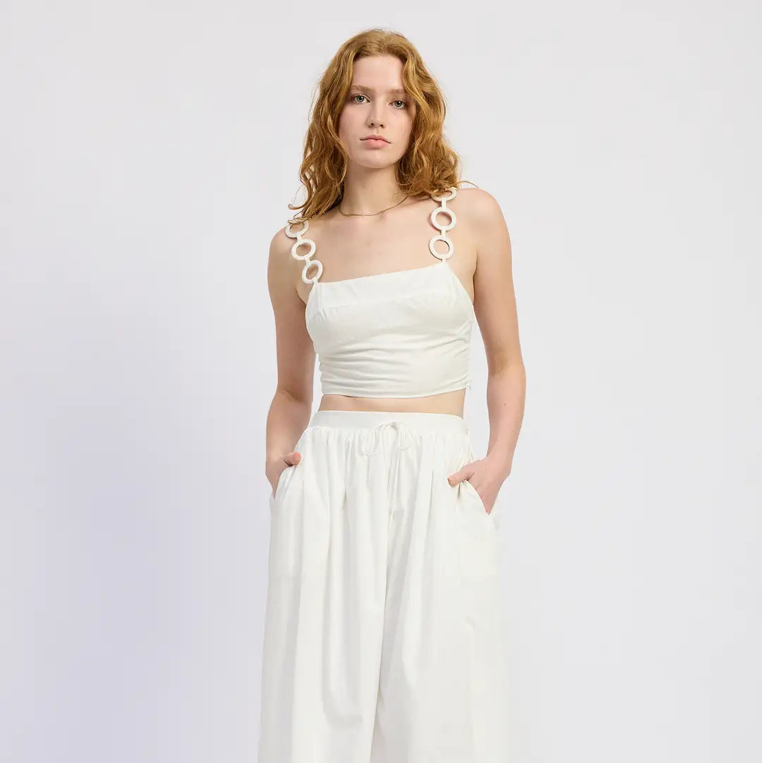 Emory Park Full Shrered Midi Skirt