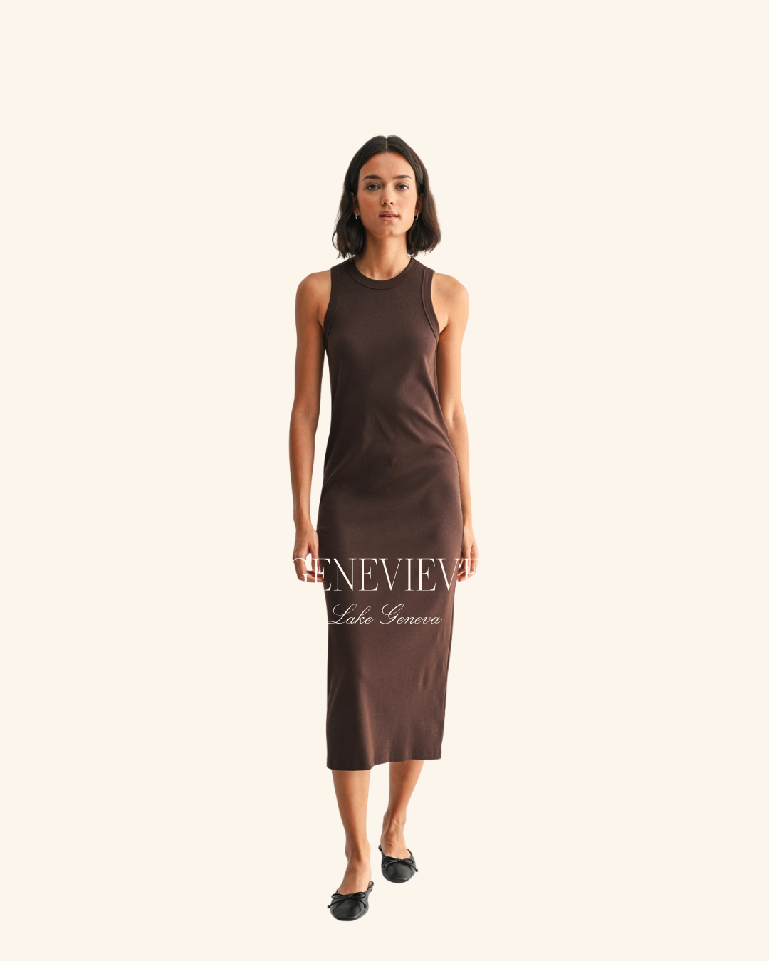 Fun2Fun Knit Sleeveless Maxi