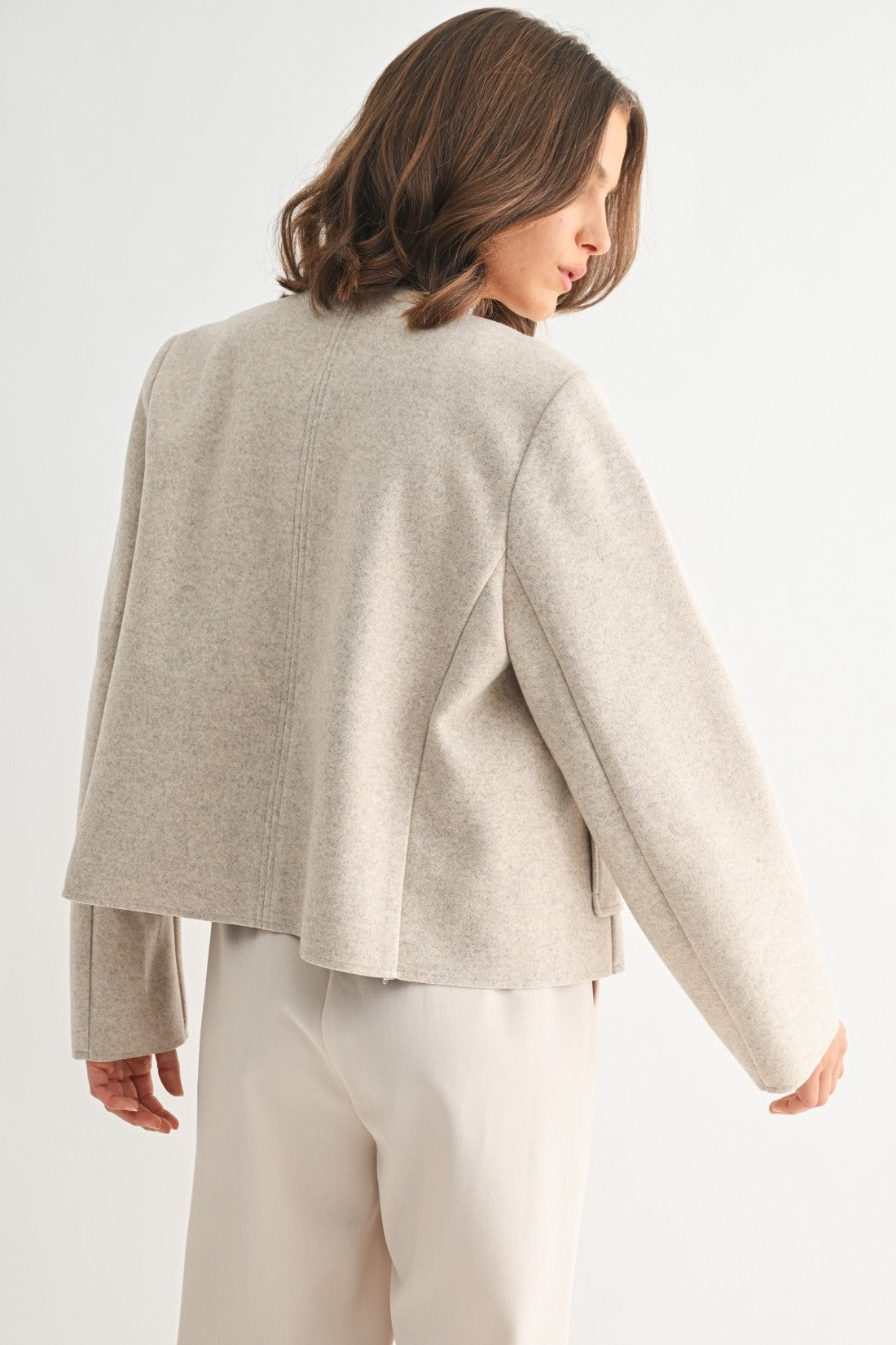 Fun2Fun Wool Crop Jacket (Various Colors)